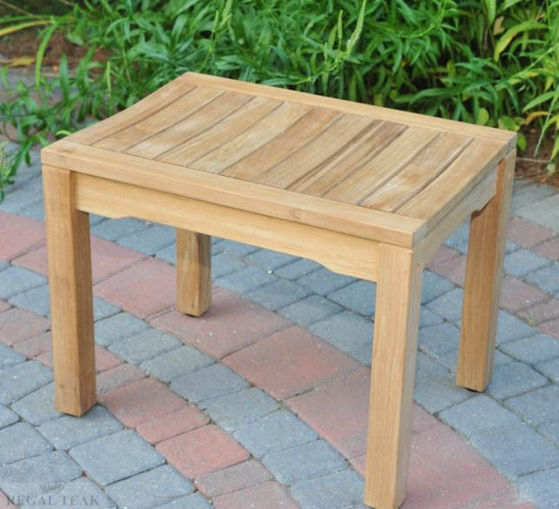 Picture of Teak Rosemont Backless Bench 24in