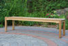 Picture of Teak Rosemont Backless Bench 6ft