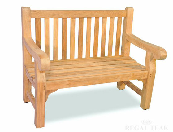 Picture of Teak Hyde Park 4 ft bench