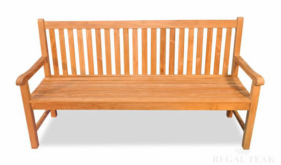 Picture of Teak Block Island Bench 6ft