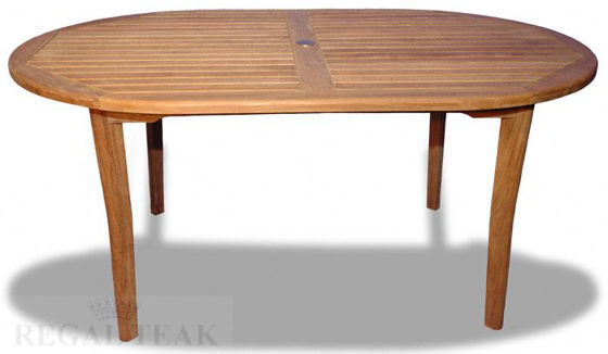 Picture of Teak Captiva Oval Table