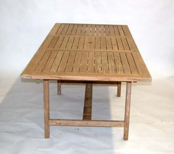 Picture of Teak Rectangular Extension Table Medium