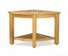 Picture of Teak Triangular End Table 20in X20in X18in H