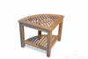 Picture of Teak Triangular End Table 20in X20in X18in H