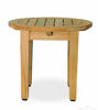 Picture of Teak Round End Table 18.5in Dia