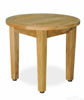 Picture of Teak Round End Table 18.5in Dia