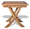 Picture of Teak Occasional Square Table 18.25 Sq, 18.5in H