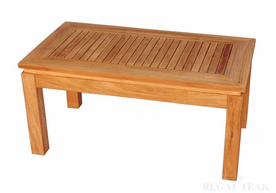 Picture of Teak Rectangular Coffee Table 6062