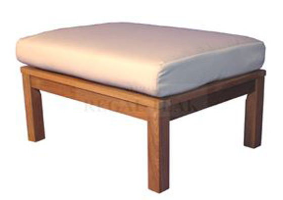 Picture of Teak Deep Seating Ottoman