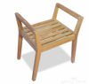 Picture of Teak Shower Bench with arms