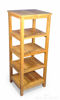 Picture of Teak Square Shelf 5 Tier