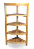 Picture of Teak Corner Shelf 5 Tier