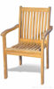 Picture of Teak Tisbury Stacking Chair with Arms (set of 4)