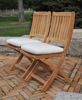 Picture of Teak Providence folding chair without arms