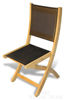 Picture of Teak Providence Chair no arm Batyline Black