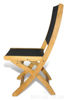 Picture of Teak Providence Chair no arm Batyline Black