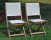 Picture of Teak Providence chair no arm Cream