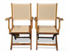 Picture of Teak Providence chair with Cream Fabric