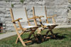 Picture of Teak Providence chair with Cream Fabric