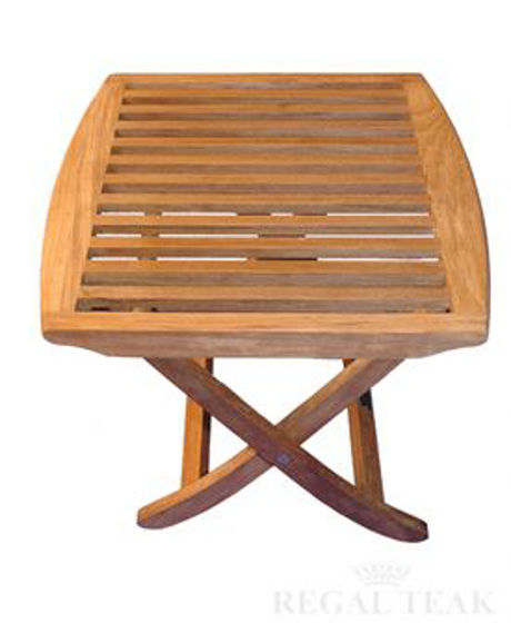 Picture of Teak End Table or Footstool Salisbury