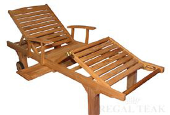 Picture of Sunlounger with arms