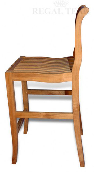 Picture of Teak Bar Chair