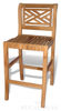 Picture of Teak Chippendale Bar Chair