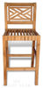 Picture of Teak Chippendale Bar Chair