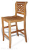 Picture of Teak Chippendale Bar Chair