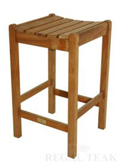 Picture of Teak Bar Stool