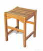 Picture of Teak Counter Height Stool