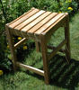 Picture of Teak Counter Height Stool