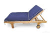Picture of Teak Double Chaise Sun Lounger Cushions