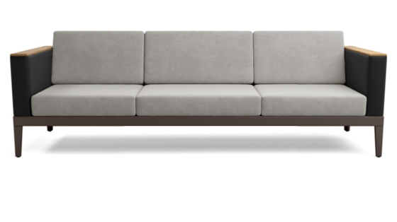 AURA MODULAR THREE-SEAT SETTEE