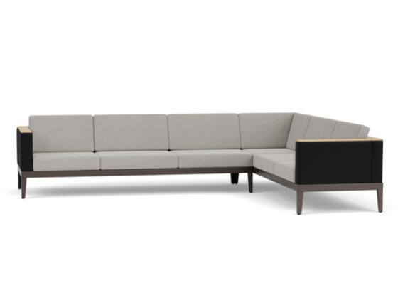 AURA MODULAR SIX-SEAT CORNER SETTEE