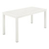 AURA DINING ALUMINIUM NARROW DINING TABLE 140