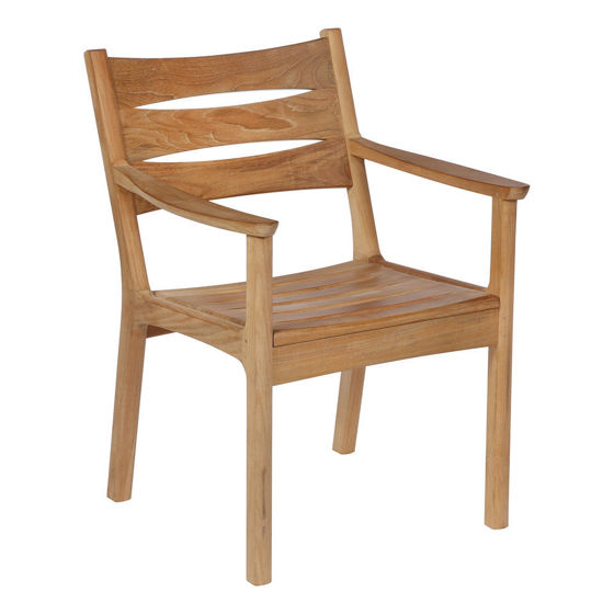 MONTEREY TEAK DINING ARMCHAIR