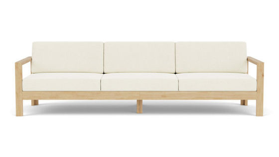 LINEAR THREE-SEATER SETTEE