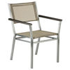 EQUINOX DINING ARMCHAIR STEEL