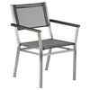 EQUINOX DINING ARMCHAIR STEEL