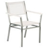 EQUINOX DINING ARMCHAIR STEEL