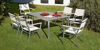 EQUINOX DINING TABLE 150 STEEL