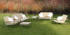 EQUINOX OCCASIONAL THREE-SEATER SETTEE