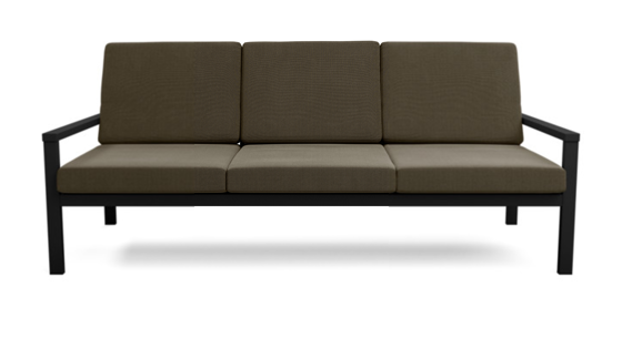 EQUINOX PAINTED THREE-SEATER SETTEE DS
