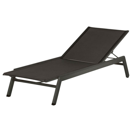 EQUINOX PAINTED LOUNGER STEEL