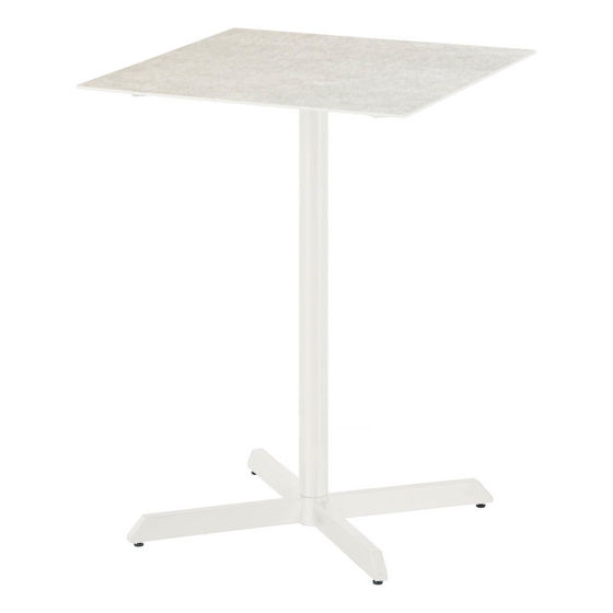 EQUINOX PAINTED HD PEDESTAL TABLE 70