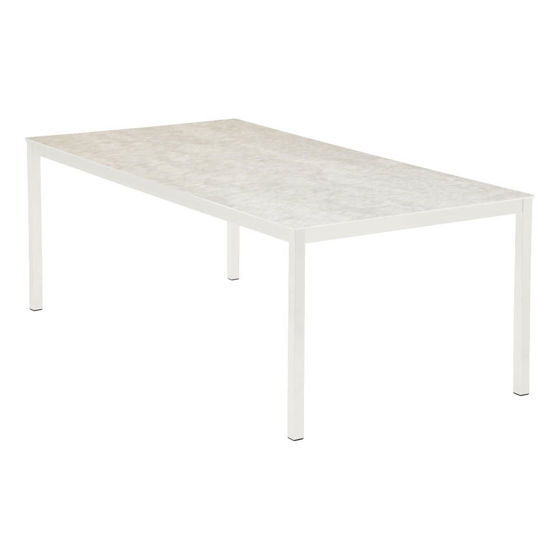EQUINOX PAINTED DINING TABLE 200 CERAMIC TOP