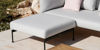 LAYOUT DEEP SEATING SINGLE OTTOMAN